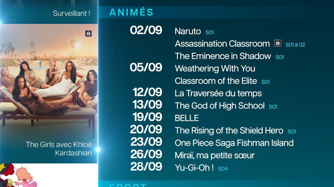 Le programme Disney+ en septembre 2026 2/2