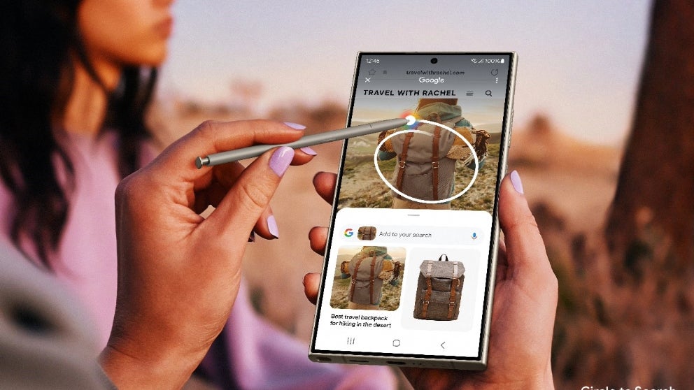 Découvrez l'outil "Circle to Search" sur les smartphones Samsung dotés de Galaxy AI.