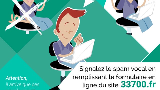Les différentes étapes à suivre pour signaler un spam vocal au 33700