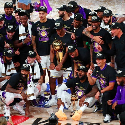 Les Lakers sont sacrés champions NBA