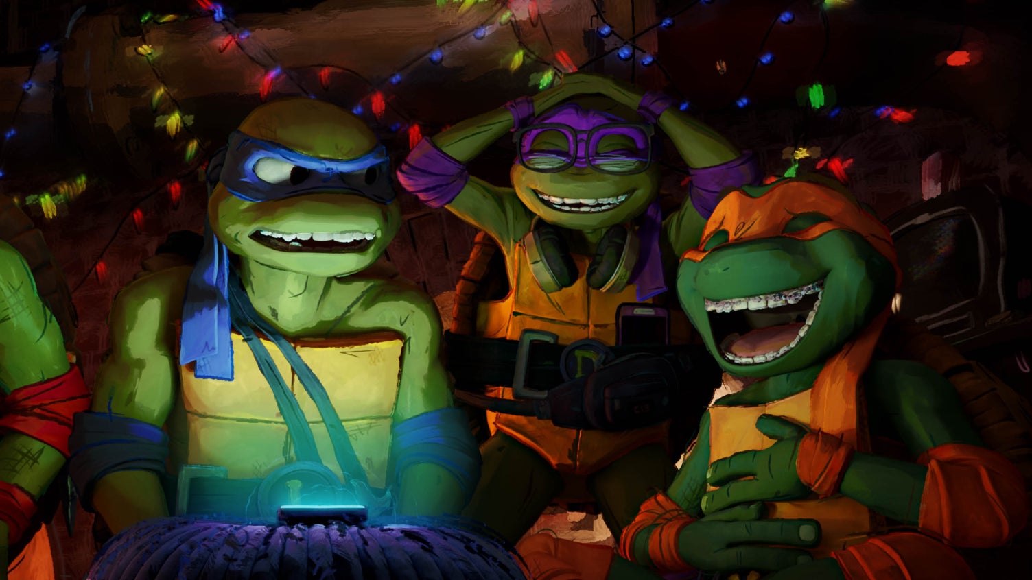 Dans "Ninja Turtles : Teenage Years", Raph, Leo, Donnie et Mikey sont des ados avant d'être des héros.