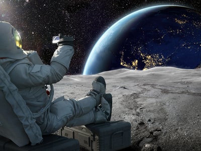 Il sera bientôt possible d'accéder à Netflix depuis… la Lune