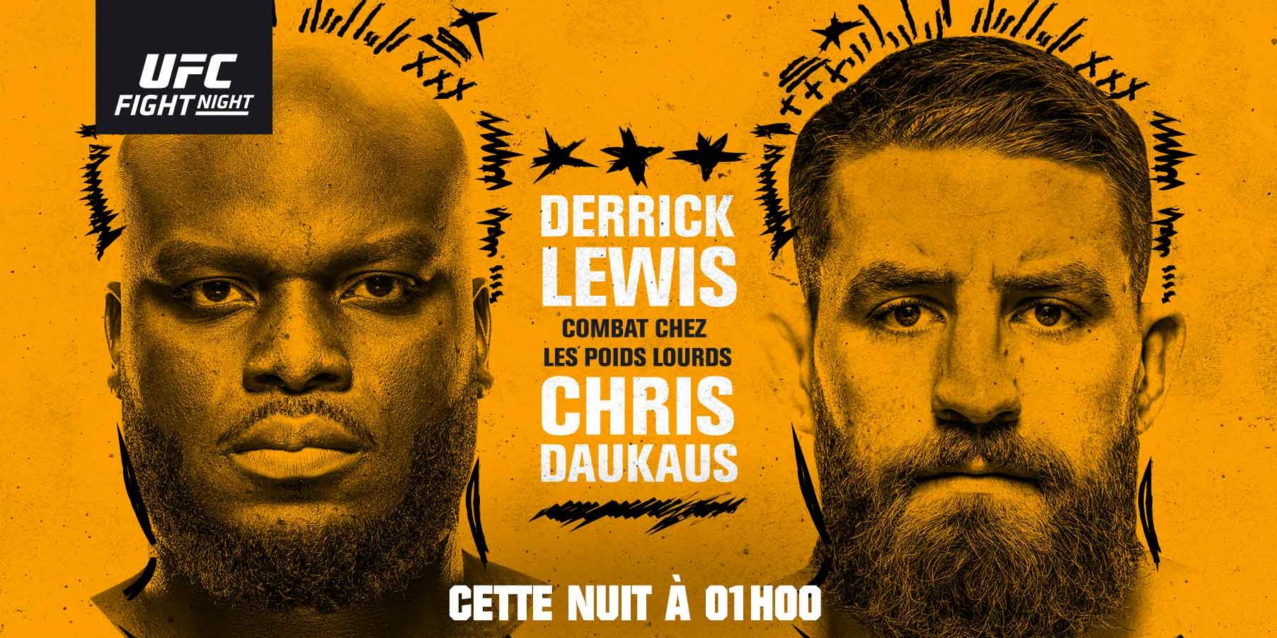 Ne manquez pas le choc Lewis vs. Daukaus, en direct à partir de 1 heure, sur RMC Sport 2.