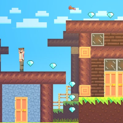 Pixelcraft Parkour : le jeu de plateforme pixelisé débarque sur SFR Jeux