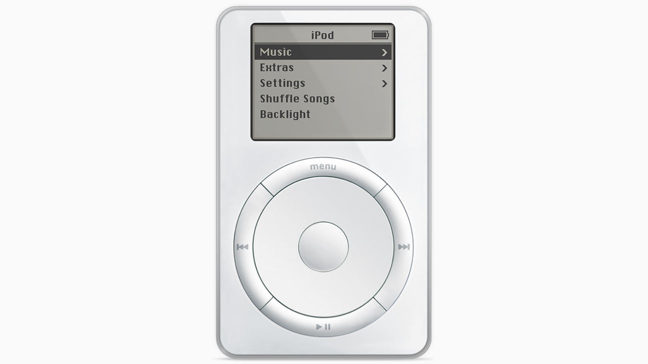 Le tout premier iPod, plus tard dénommé iPod classic.