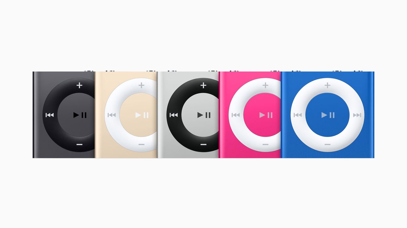L'iPod shuffle, le plus compact de tous.