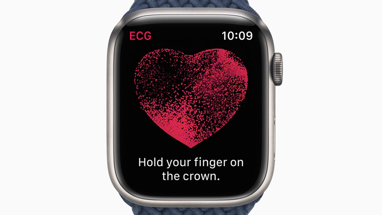 En plus de servir à la navigation, la Digital Crown permet déjà d’enregistrer l’ECG. Un capteur optique pourrait faire bien plus encore…