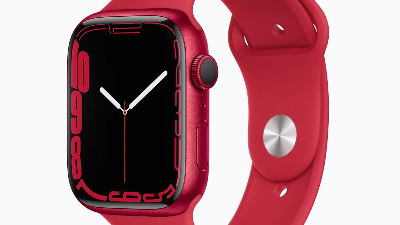 Un nouveau cadran "Contour" vient magnifier le nouvel écran aux bords agrandis de l'Apple Watch Series 7.