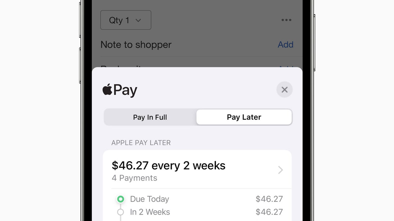 La marque à la pomme présente sa nouvelle fonctionnalité "Apple Pay Later".