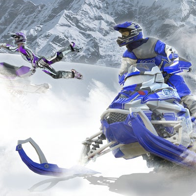 Snow Moto Racing : une bouffée d'air frais à toute vitesse