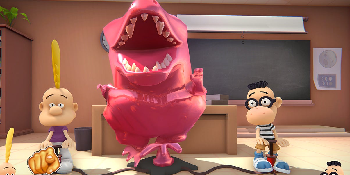 Titeuf et son meilleur ami Manu enchaînent les bêtises dans Titeuf Mega Party sur SFR Actus