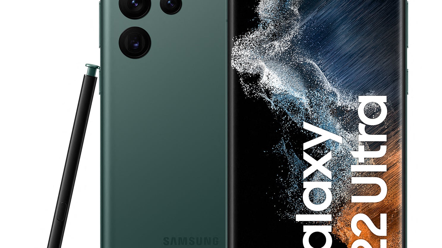 Le Galaxy S22 Ultra et son S-Pen intégré dans le châssis du téléphone