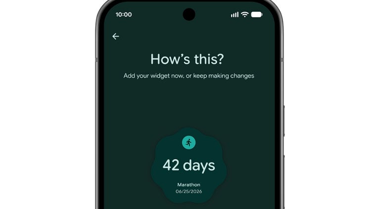 Avec Gemini, l'IA de Google, vous pouvez même créer votre propre widget lié à la santé.