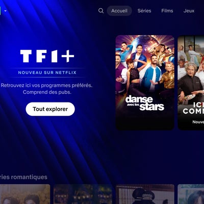 Les chaînes et programmes TF1 et TF1+ sont désormais disponibles sur Netflix