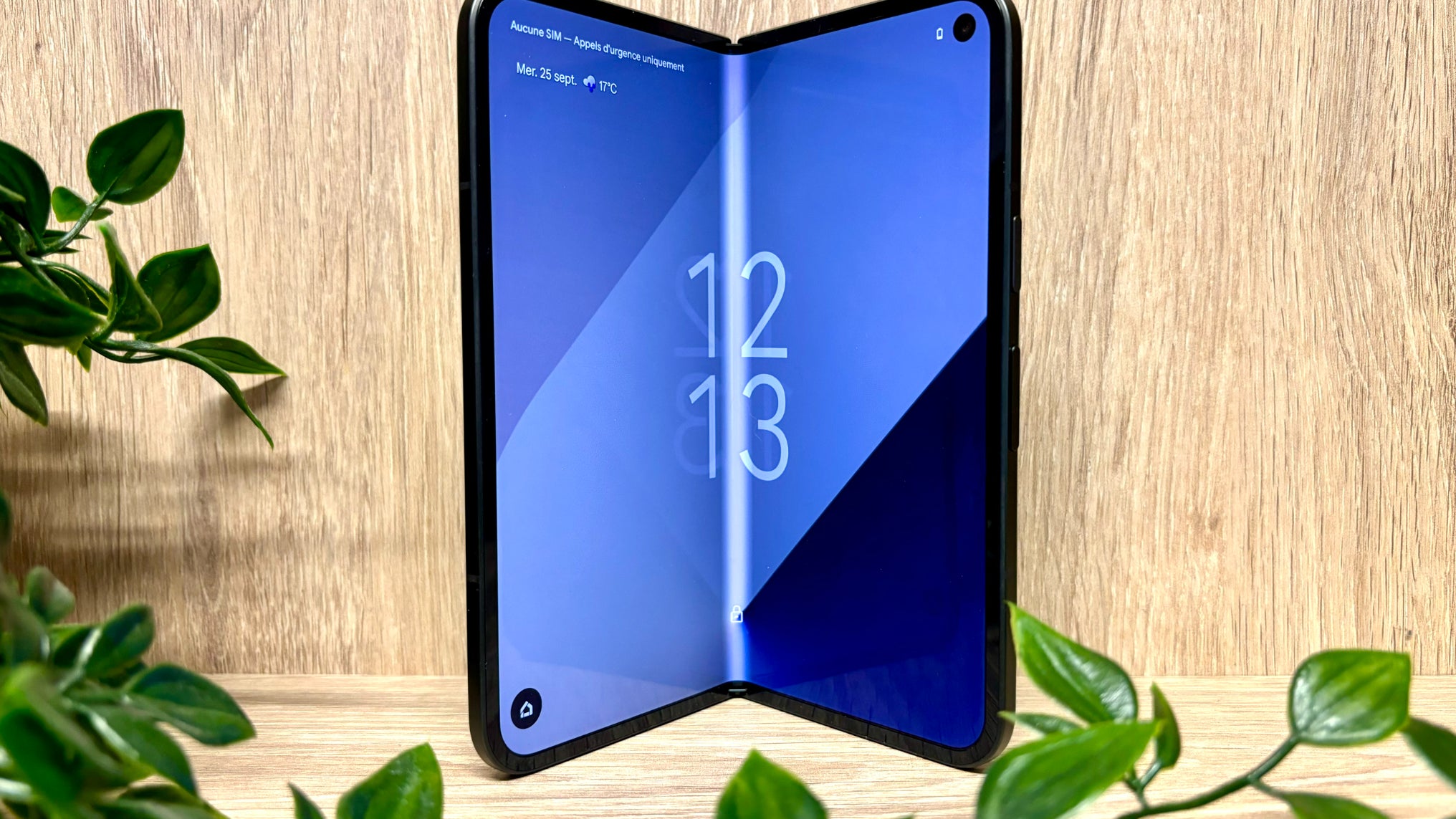 L'écran offre une belle palette de couleurs.