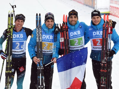 Martin Fourcade se prend pour Otis dans Astérix & Obélix