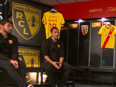 Le Vestiaire spécial RC Lens pour le retour de l'émission sur RMC Sport