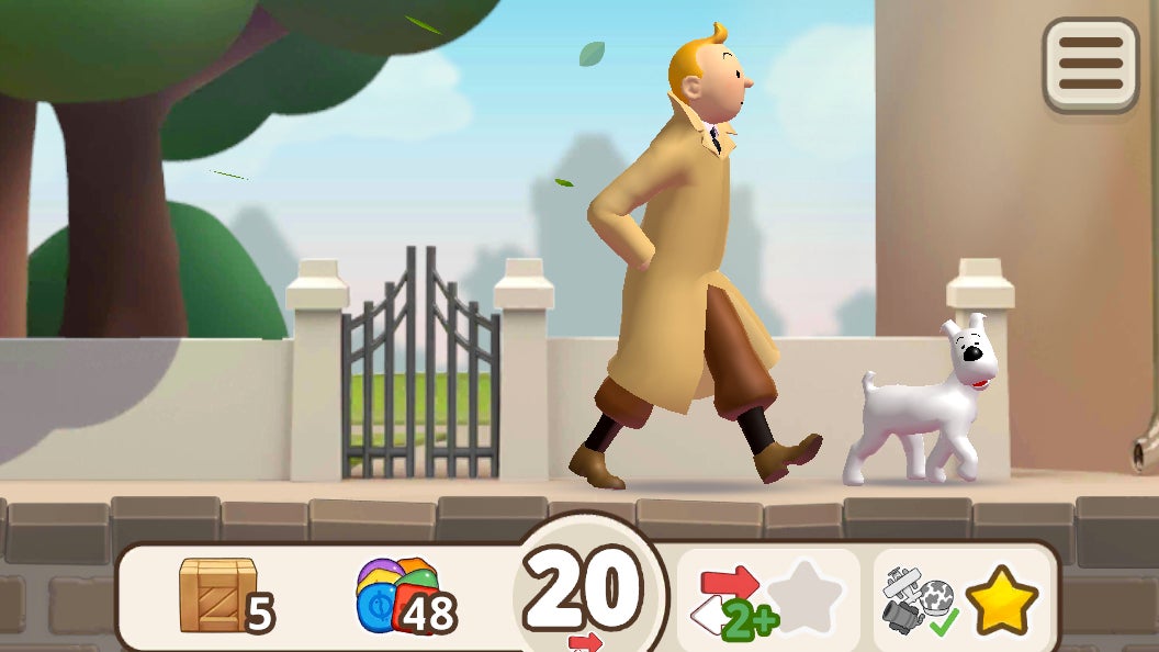 Tintin Match 3 - 5th Planet Games Development ApS